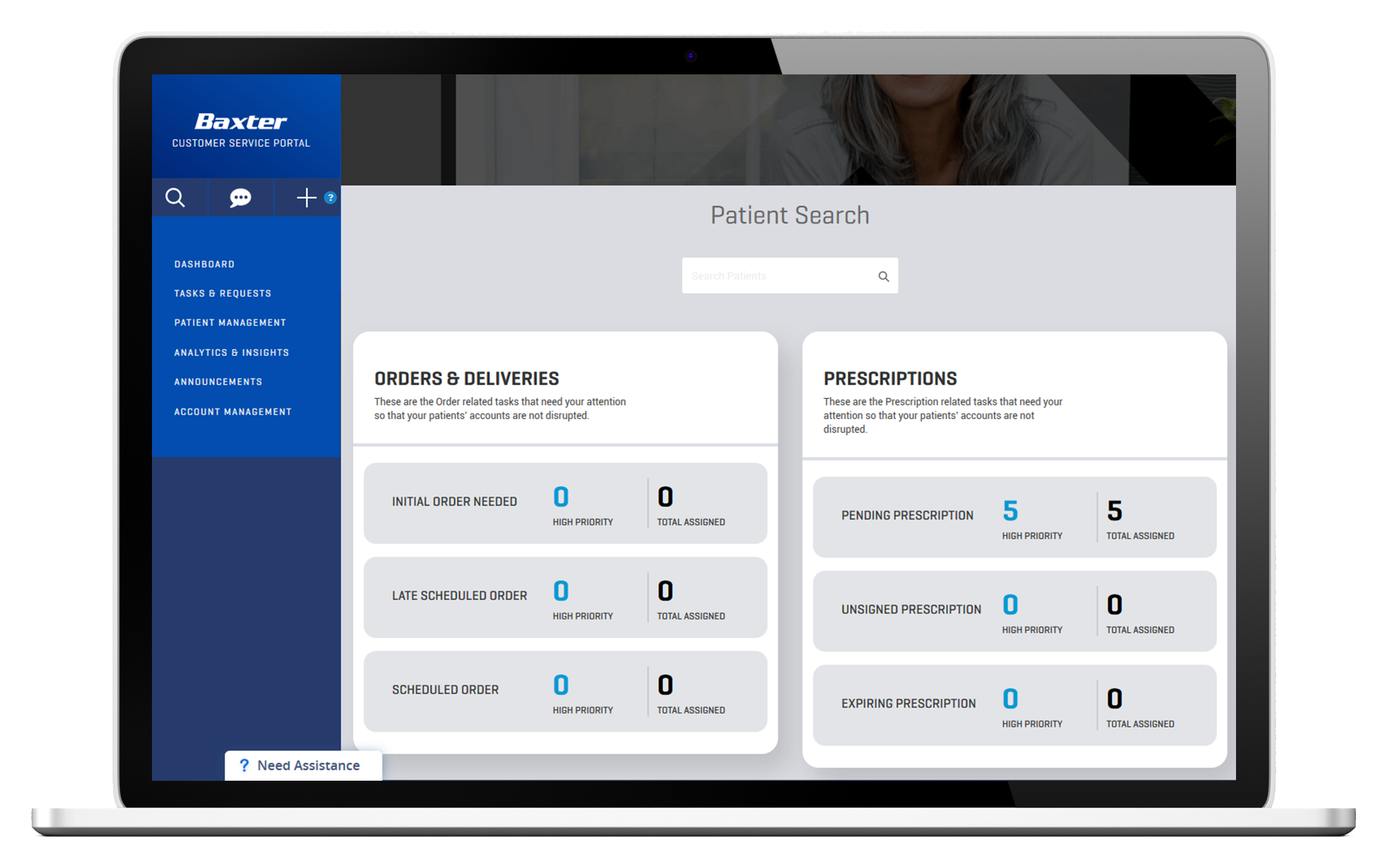 laptop webapp