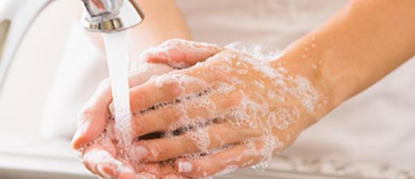 hand washing