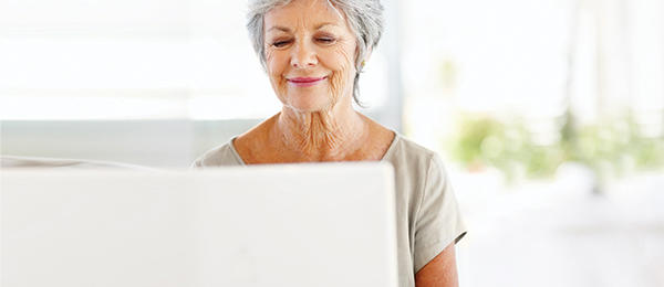 Woman laptop