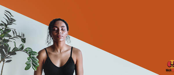Image of woman doing yoga